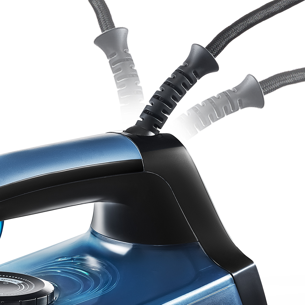 Bàn Ủi Hơi Nước LocknLock Steam Iron 220 - 240V, 50/60Hz, 2000 - 2400W, 340Ml - Màu Xanh Dương - ENI362BLU, , large image number 2